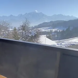Appartement Lumineux Avec Vue Sur Le Mont Blanc, Cordon